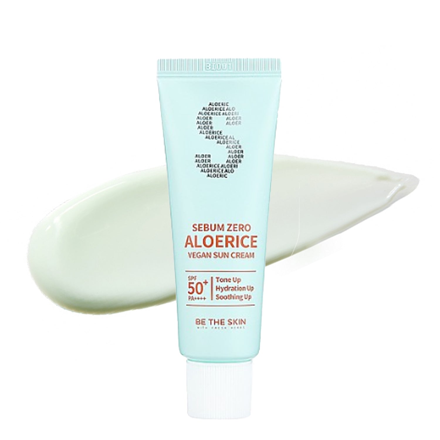 BE THE SKIN - Sebum Zero Aloerice Vegan Sun Cream SPF 50+, PA++++ 50ml