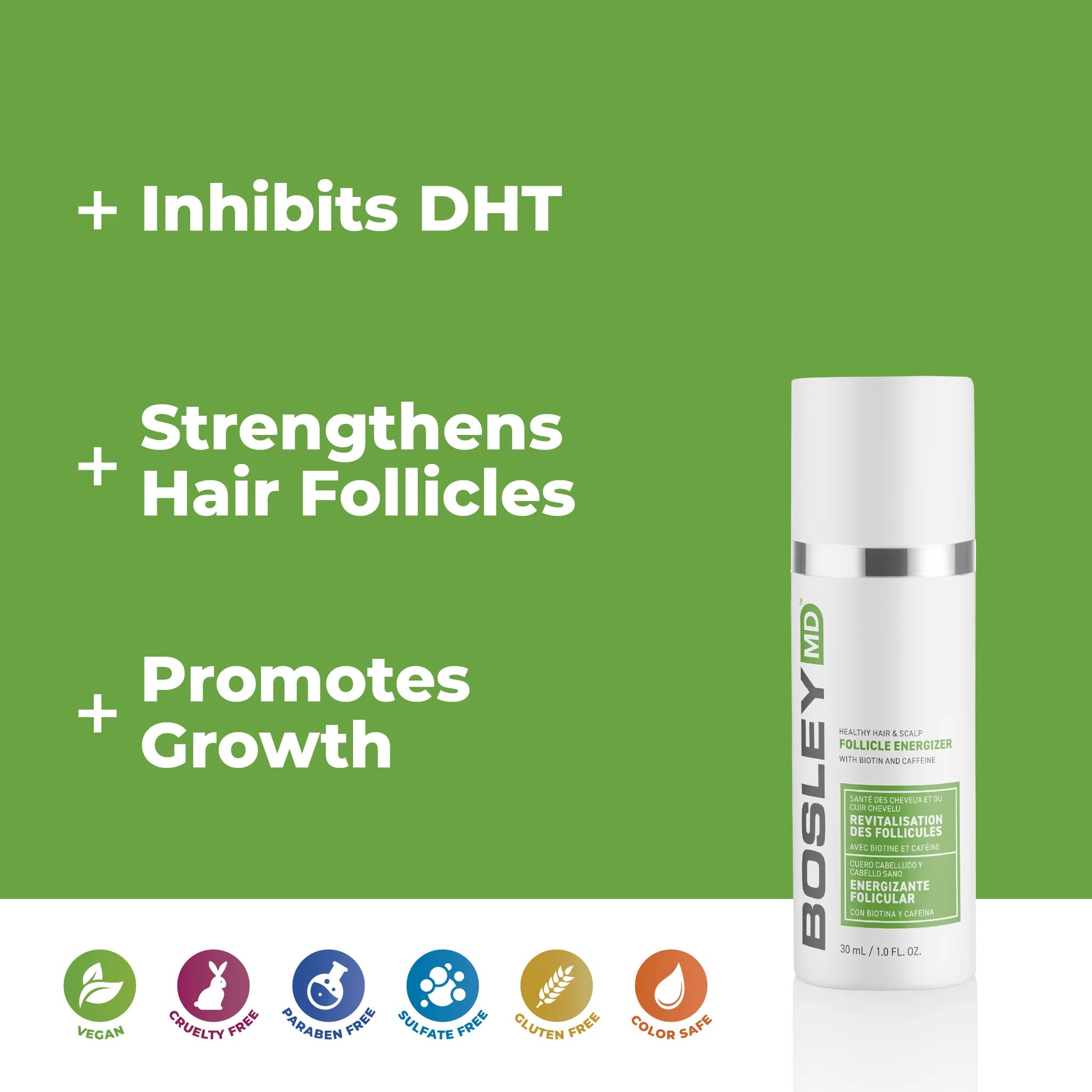BosleyMD Healthy Hair & Scalp Follicle Energizer Benefits