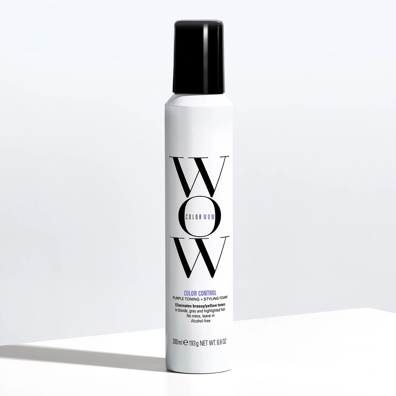 Color Wow Color Control Purple Toning + Styling Foam for Light Hair 6.8oz / 200ml