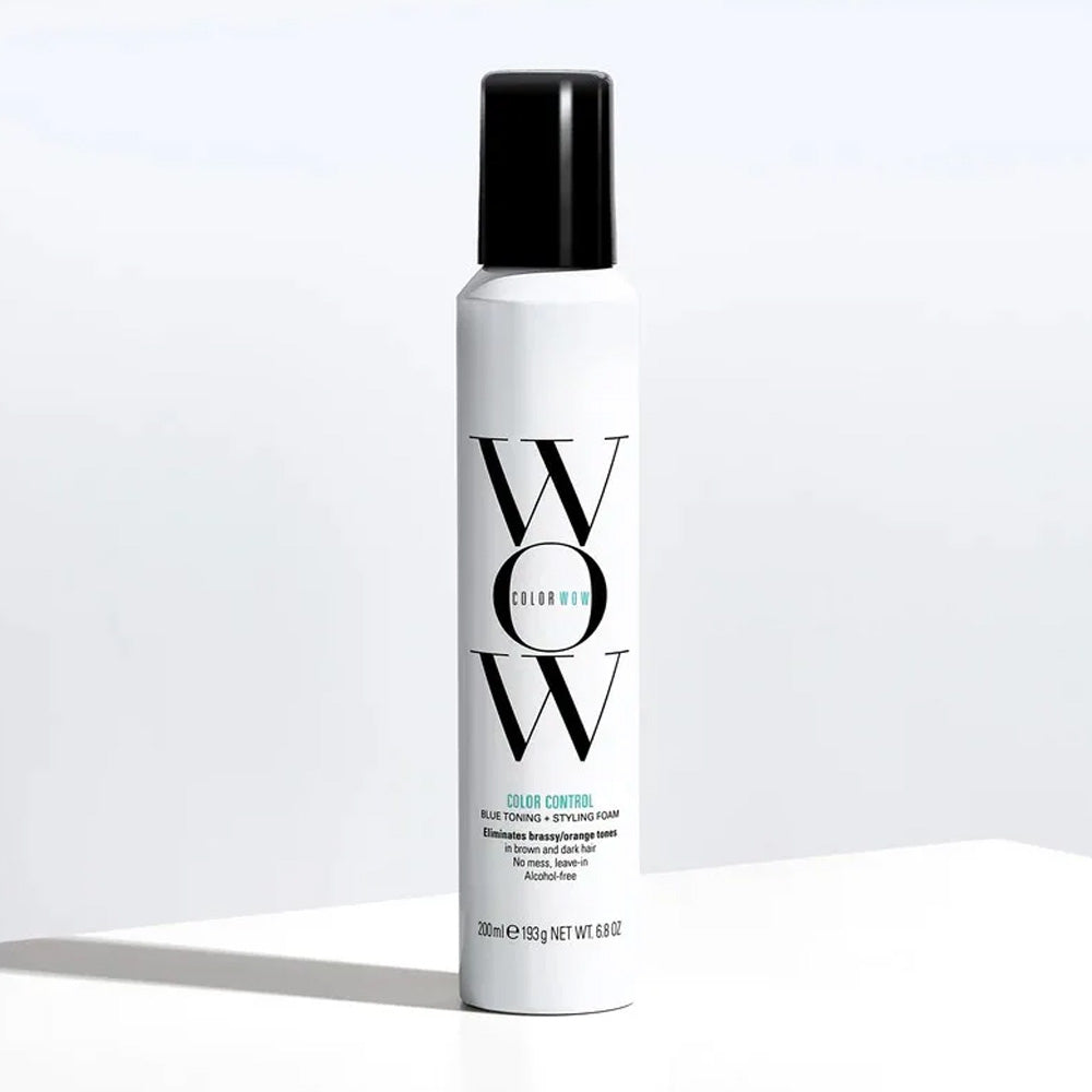 Color Wow Color Control Blue Toning + Styling Foam for Dark Hair 6.8oz / 200ml
