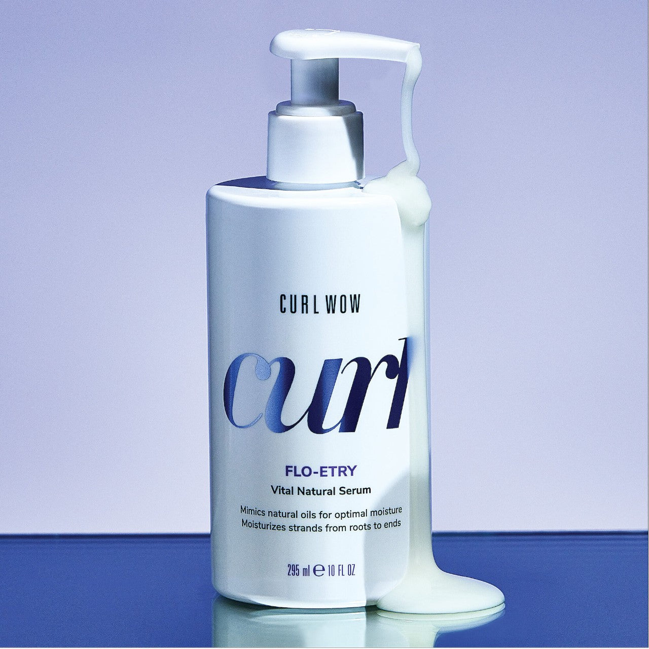 Curl Wow Flo etry Vital Natural Serum for Curly Coily Hair 
