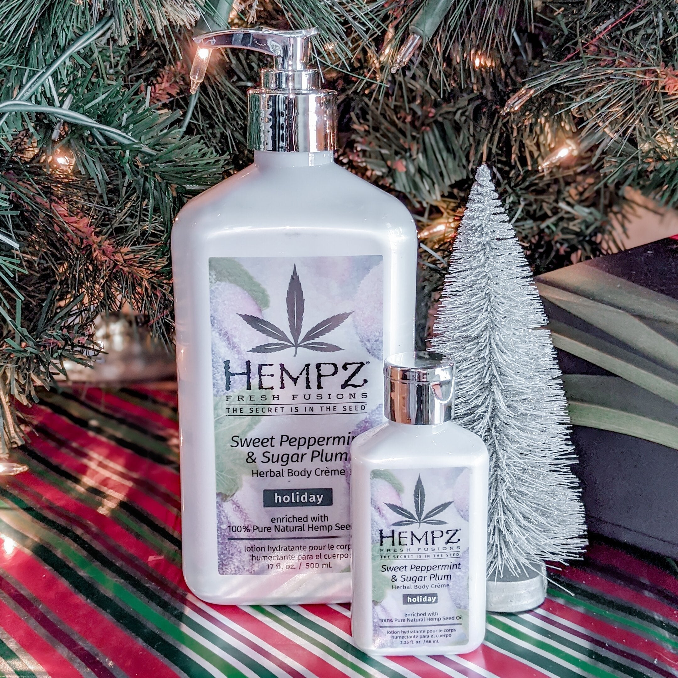 Hempz Holiday Trio Gift Sweet Peppermint and Sugar Plum