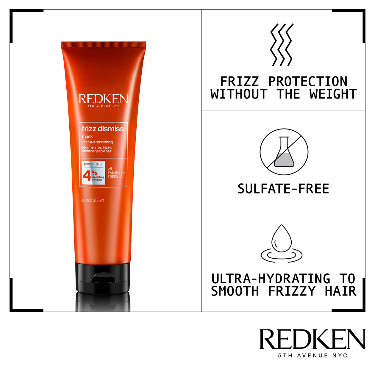 Redken Frizz Dismiss Mask Benefit