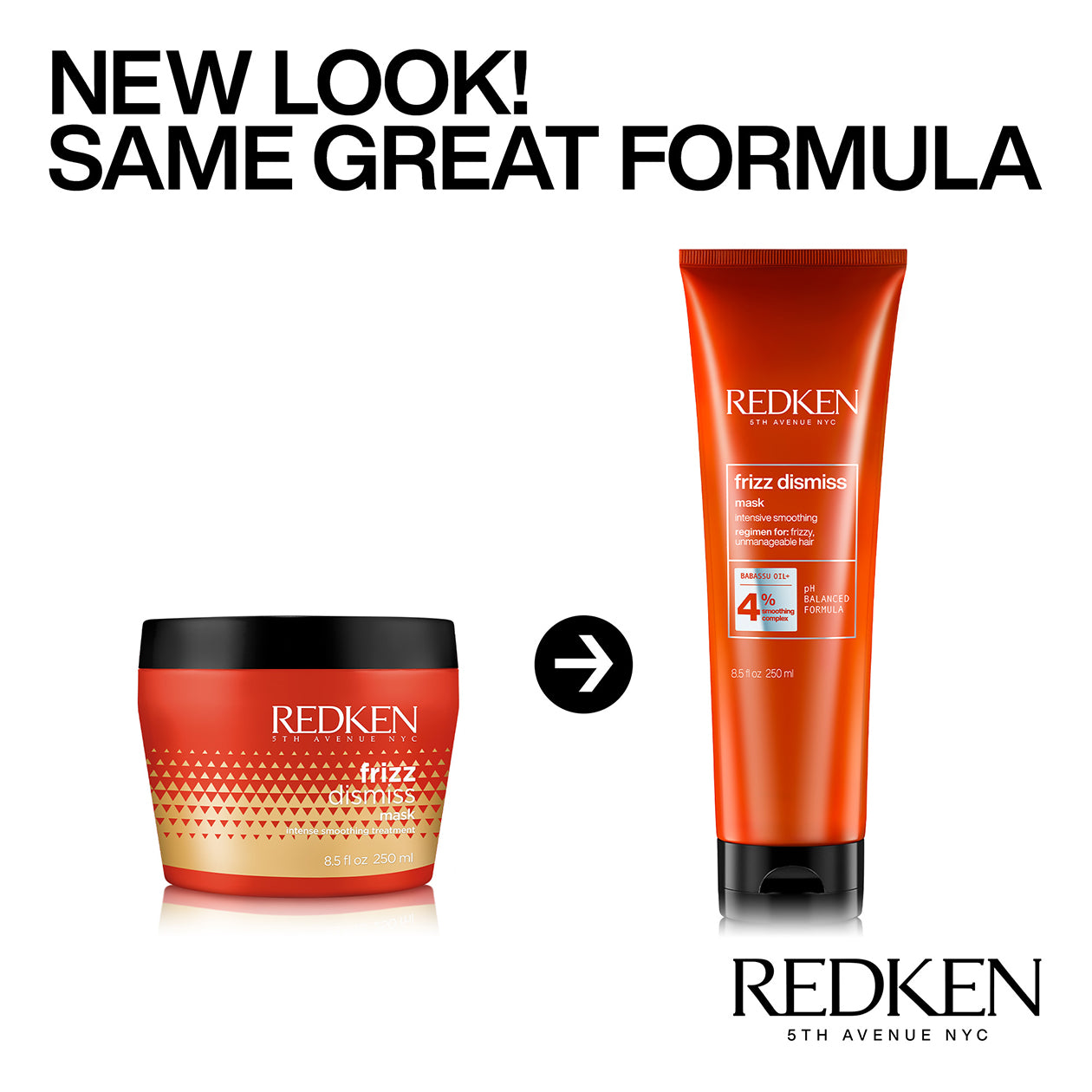 Redken Frizz Dismiss Mask Packaging