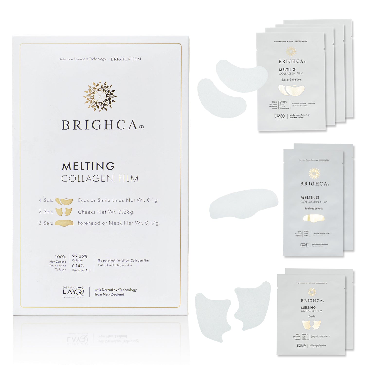 Melting Collagen Film Refills 2 Weeks Supply : Hydrolyzed Nanofiber Collagen for Visibly More Radiant Skin in Minutes Melting Collagen Film Refills 2 Weeks Supply : Hydrolyzed Nanofiber Collagen for Visibly More Radiant Skin in Minutes
