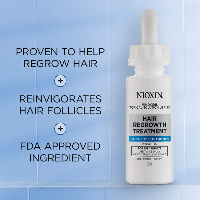 Nioxin Hair Regrowth Kit for Men Benefits