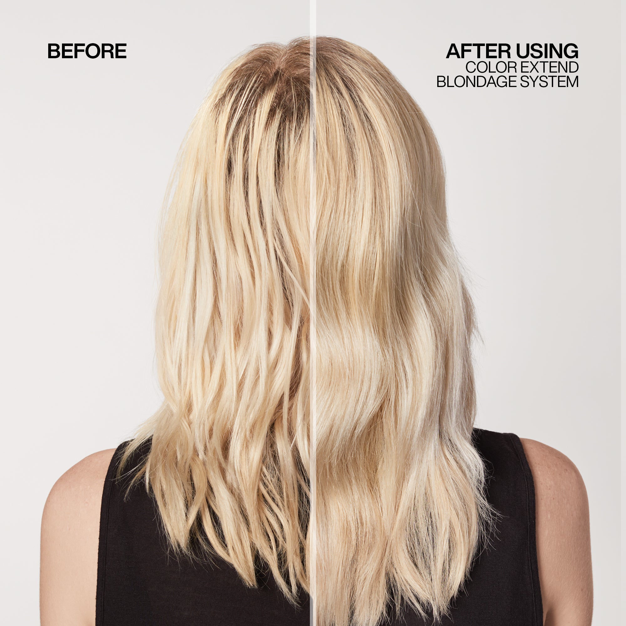 Color Extend before and after REdken