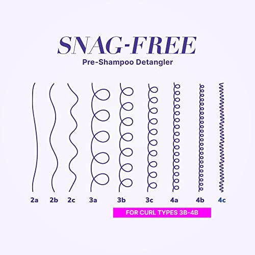 Snag free pre shampoo detangler curl type
