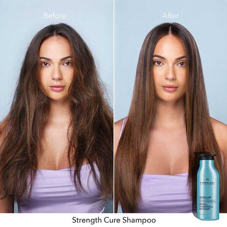 Strength Cure Shampoo & Conditioner 33.8oz / 1000ml - Pureology Hair Products for Perfect Balance of Extra Color Protection